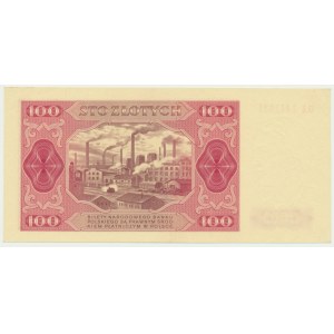 100 złotych 1948 - GA - bez ramki -
