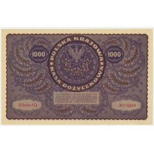 1.000 marek 1919 - II Serja AQ -