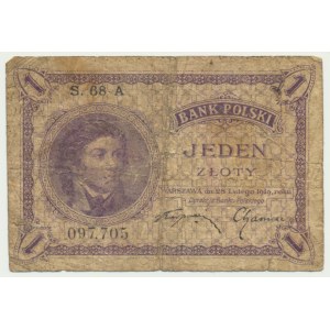 1 złoty 1919 - S. 68 A -