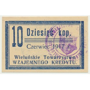 Wieluń, 10 kopiejek 1917