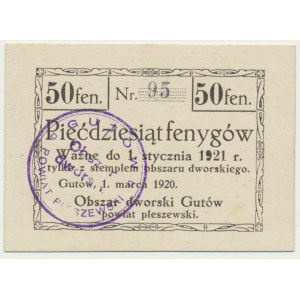 Gutów, 50 fenigów 1921