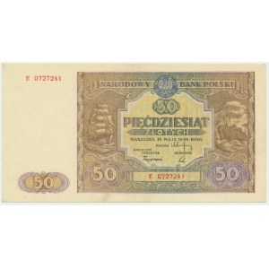 50 złotych 1946 - E -