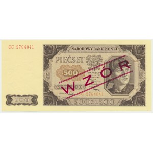 500 złotych 1948 WZÓR - CC -