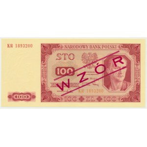 100 złotych 1948 - KR - WZÓR -