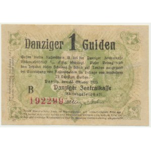 Danzig, 1 Gulden 1923 October -