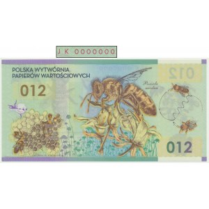 PWPW 012, Pszczoła (2012) - JK 0000000 -