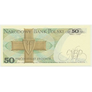 50 złotych 1988 - GN - Destrukt - przesunięcie druku