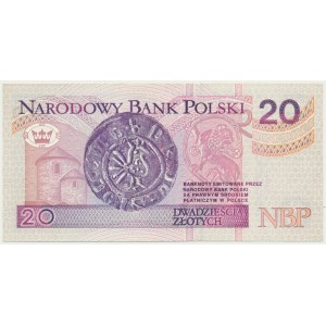 20 złotych 1994 - AG - rzadsza wczesna seria