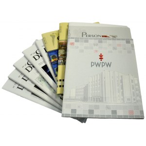 Zestaw magazynów Człowiek i Dokumenty + folder PWPW (10 szt.)