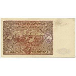 1.000 złotych 1946 - D - niegięty