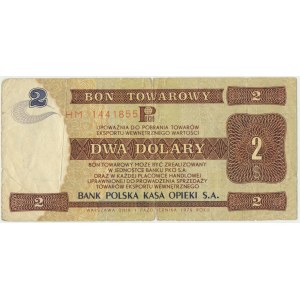 Pewex, 2 dolary 1979 - HM -