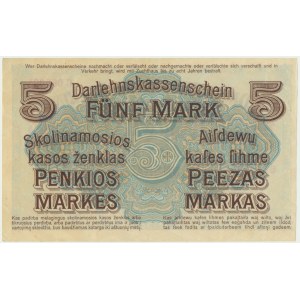 Kowno, 5 mark 1918 - C -