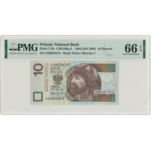 10 złotych 1994 - JX - PMG 66 EPQ