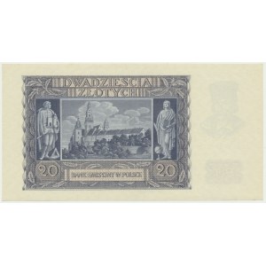 20 złotych 1940 - H -