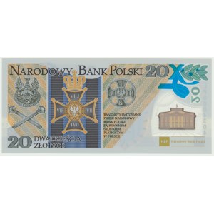 20 złotych 2014 - Legiony Polskie - niski numer seryjny