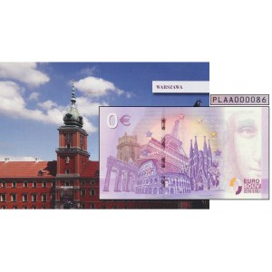 0 EURO 2019 - Warszawa - PLAA 000086 - niski numer -