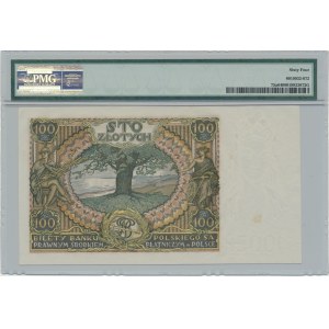 100 złotych 1934 - Ser.A.X. - PMG 64