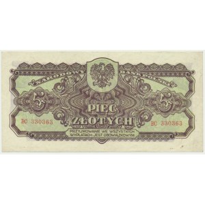 5 złotych 1944 ...owym - BC -