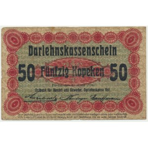 Posen, 50 kopeckss 1916 - long clause (P2c)