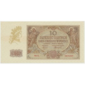 10 złotych 1940 - L -