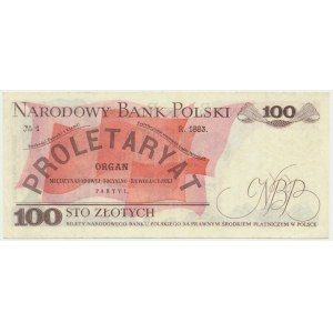 100 złotych 1976 - AD - bardzo rzadka pierwsza seria