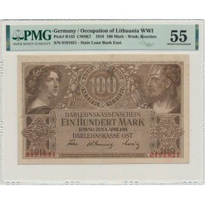 Kowno, 100 marek 1918 - PMG 55