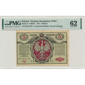 5 marek 1916 Generał biletów - B - PMG 62