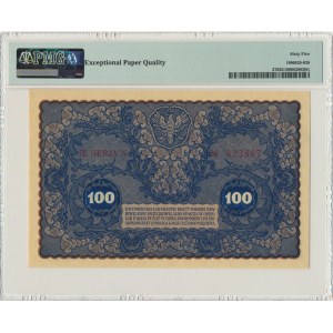 100 marek 1919 - IE Serja N - PMG 65 EPQ