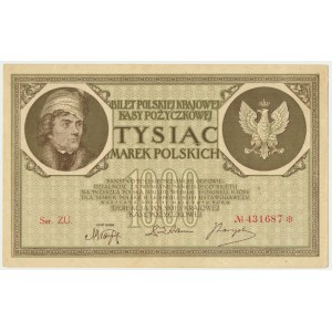 1.000 marek 1919 - Ser. ZU -