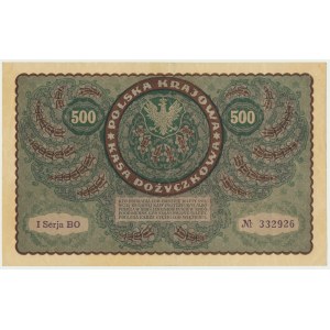 500 marek 1919 - I Serja BO -