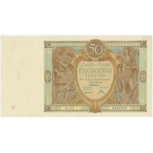50 złotych 1929 - Ser.DŁ. -