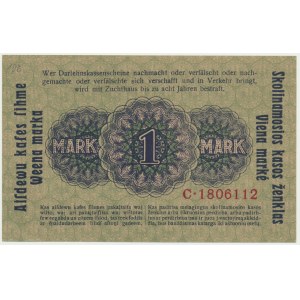 Kowno, 1 mark 1918 - C -