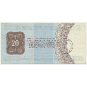 Pewex, 20 dolarów 1979 - HH -