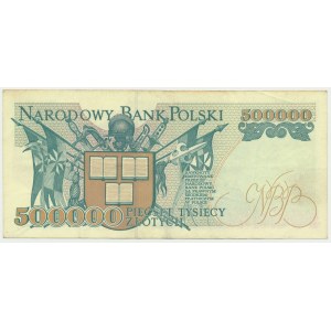 500.000 złotych 1993 - A - rzadka seria