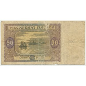 50 złotych 1946 - K -