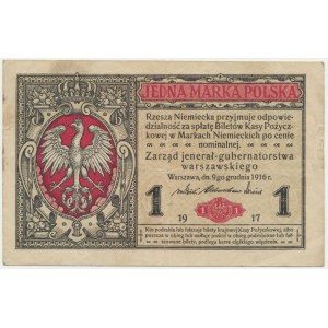 1 marka 1916 Jenerał - A -