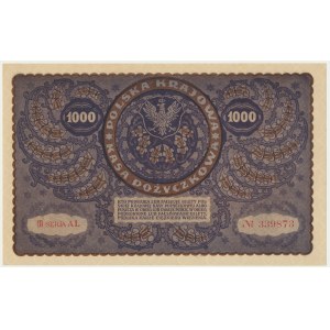1.000 marek 1919 - III Serja AL -