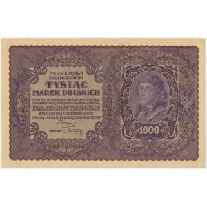 1.000 marek 1919 - II Serja AA - rzadka seria