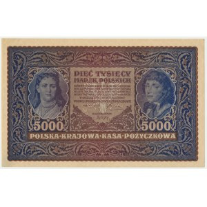 5.000 marek 1920 - II Serja B -