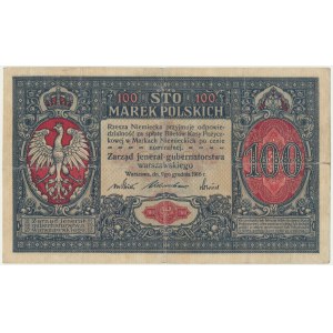 100 marek 1916 Jenerał - 6 cyfr -