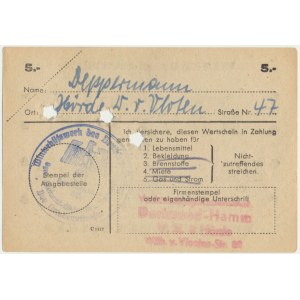 Pomoc Zimowa Ludności Niemieckiej, 5 marek 1944 - L -