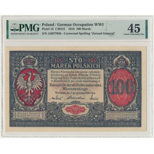 100 marek 1916 Generał - PMG 45
