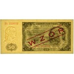 50 złotych 1948 WZÓR - EL - PMG 67 EPQ