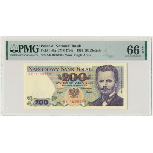 200 złotych 1976 - AK - PMG 66 EPQ