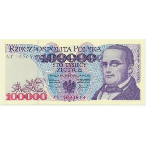 100.000 złotych 1993 - AE -