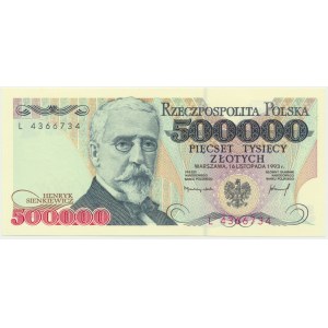 500.000 złotych 1993 - L -