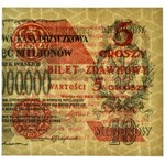 5 groszy 1924 - prawa połowa - PMG 66 EPQ - PIĘKNE