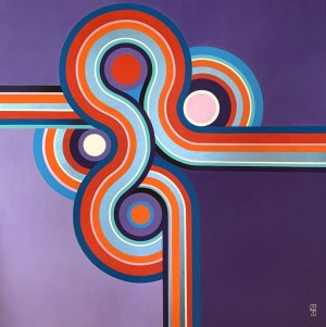 Jagoda DZIEWANOWSKA (pseud. MANDALA), Violet, 2020 r.