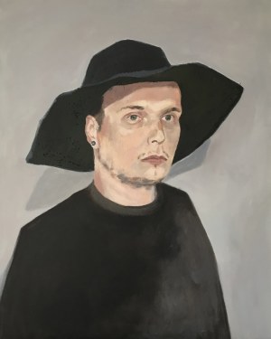 Marta Horch, Czarny kapelusz, 2019
