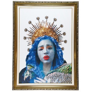 Kenaya HUANCA-VILLAN (YA KENAYA) (ur. 1992), Virgin of the seven sorrows and mother of all those who cry II, 2016